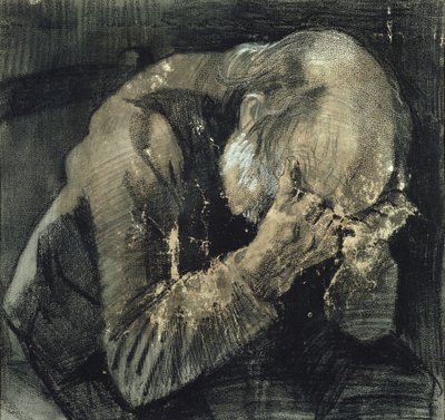 Man with his Head in his Hands by Vincent van Gogh